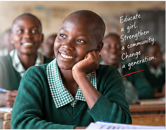 Schoolgirls in Kenya